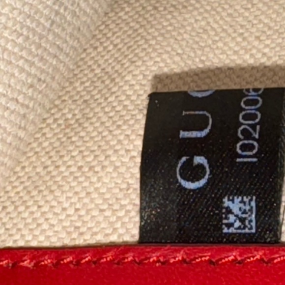 GUCCI Dionysus Large Bamboo Top Handle Bag Red - Picture 8 of 10